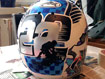 Airbrush MX Helm